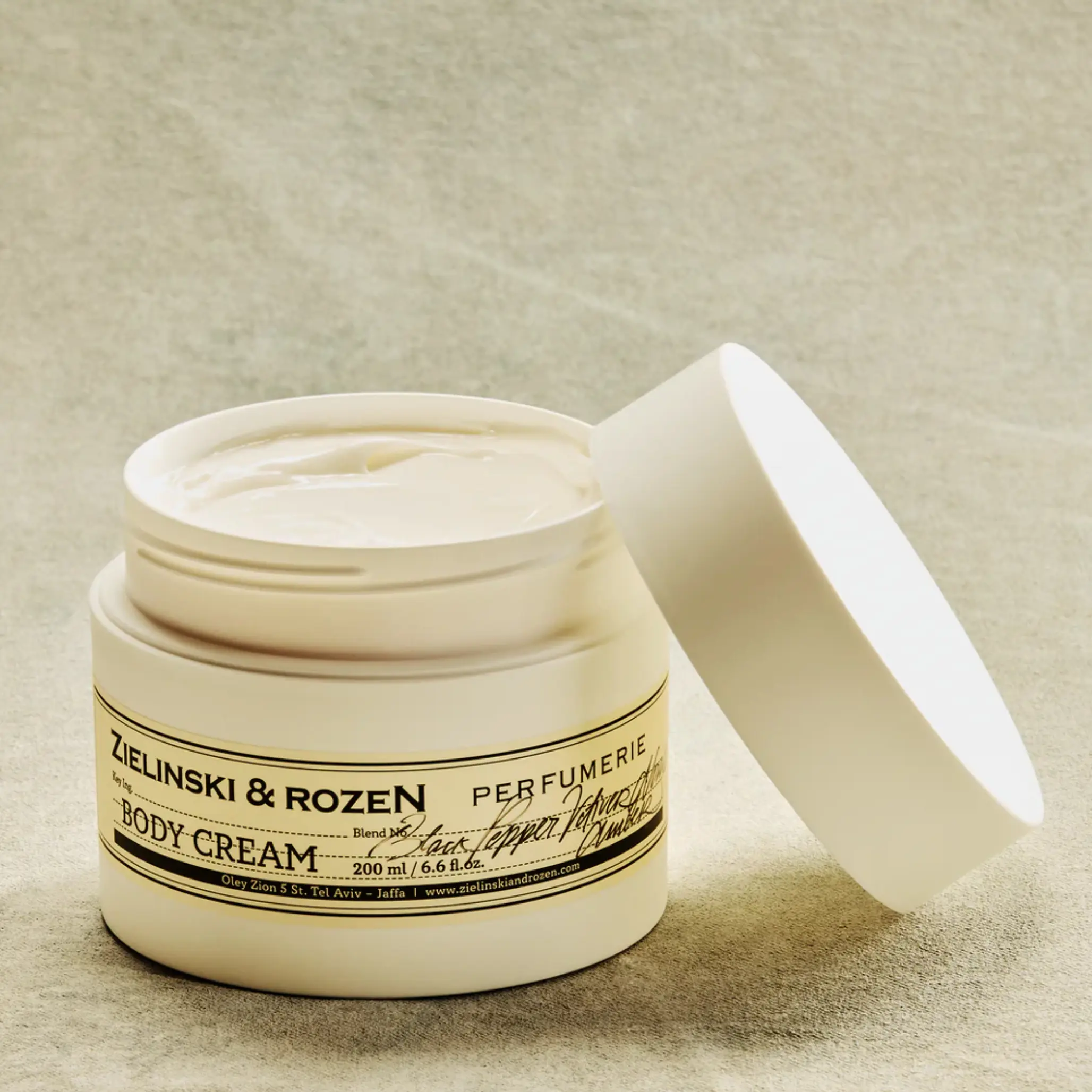 Крем для тіла Black Pepper, Vetiver, Neroli, Amber (ex. Black